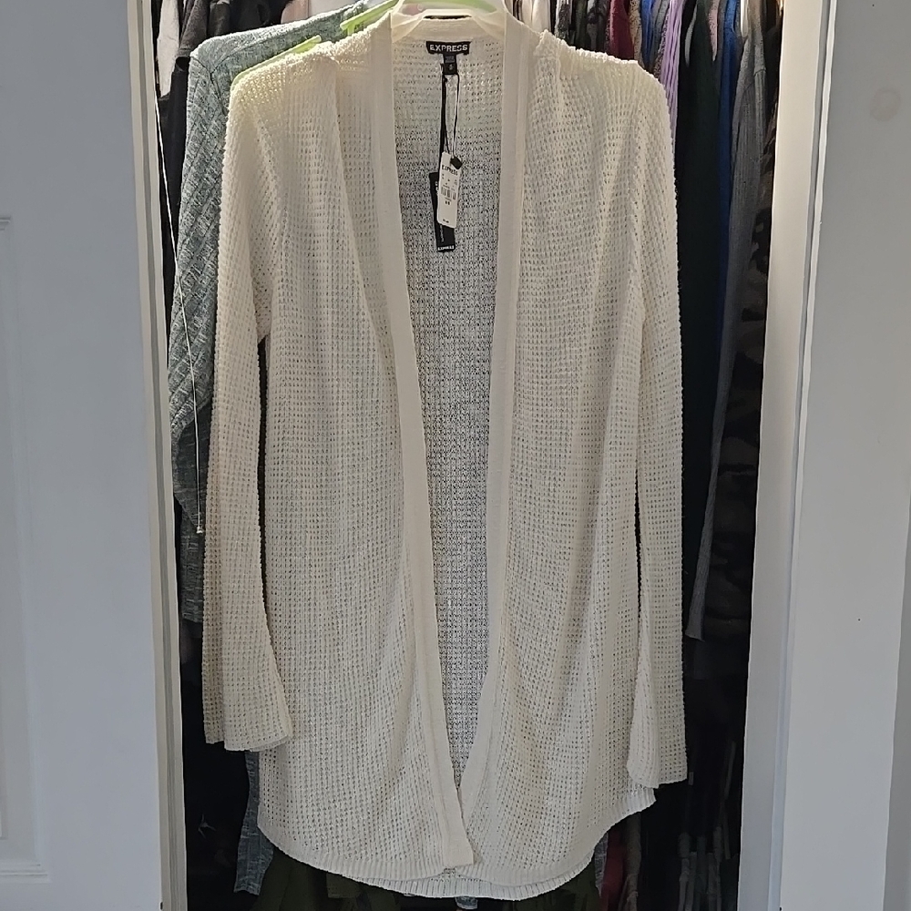 Express Open Front Cardigan